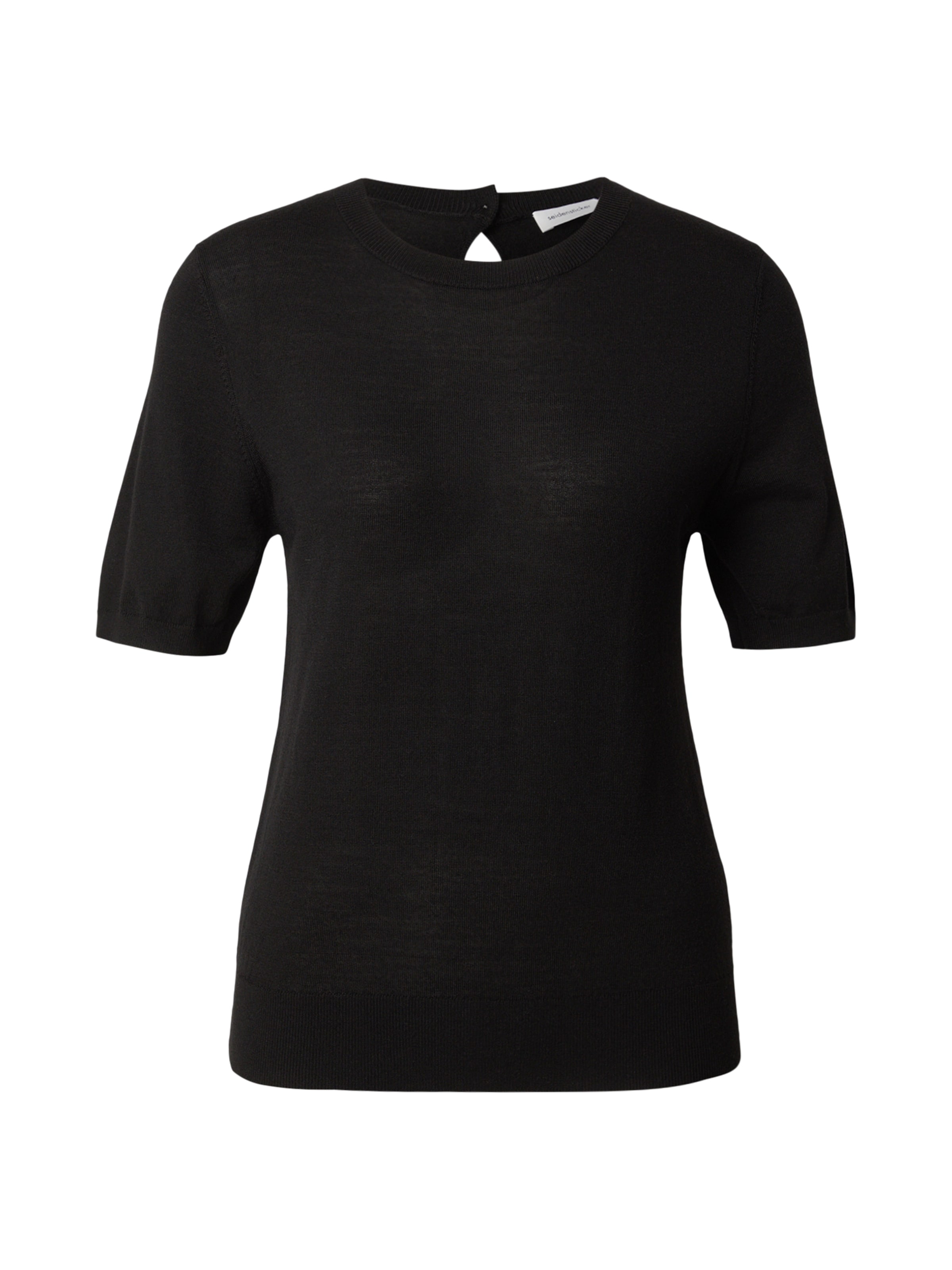 Pullover 'August Drop 252' di SEIDENSTICKER in nero: frontale