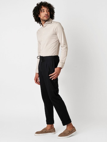 DESOTO Slim fit Overhemd in Beige