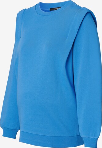 Sweat-shirt 'Buckley' Supermom en bleu : devant