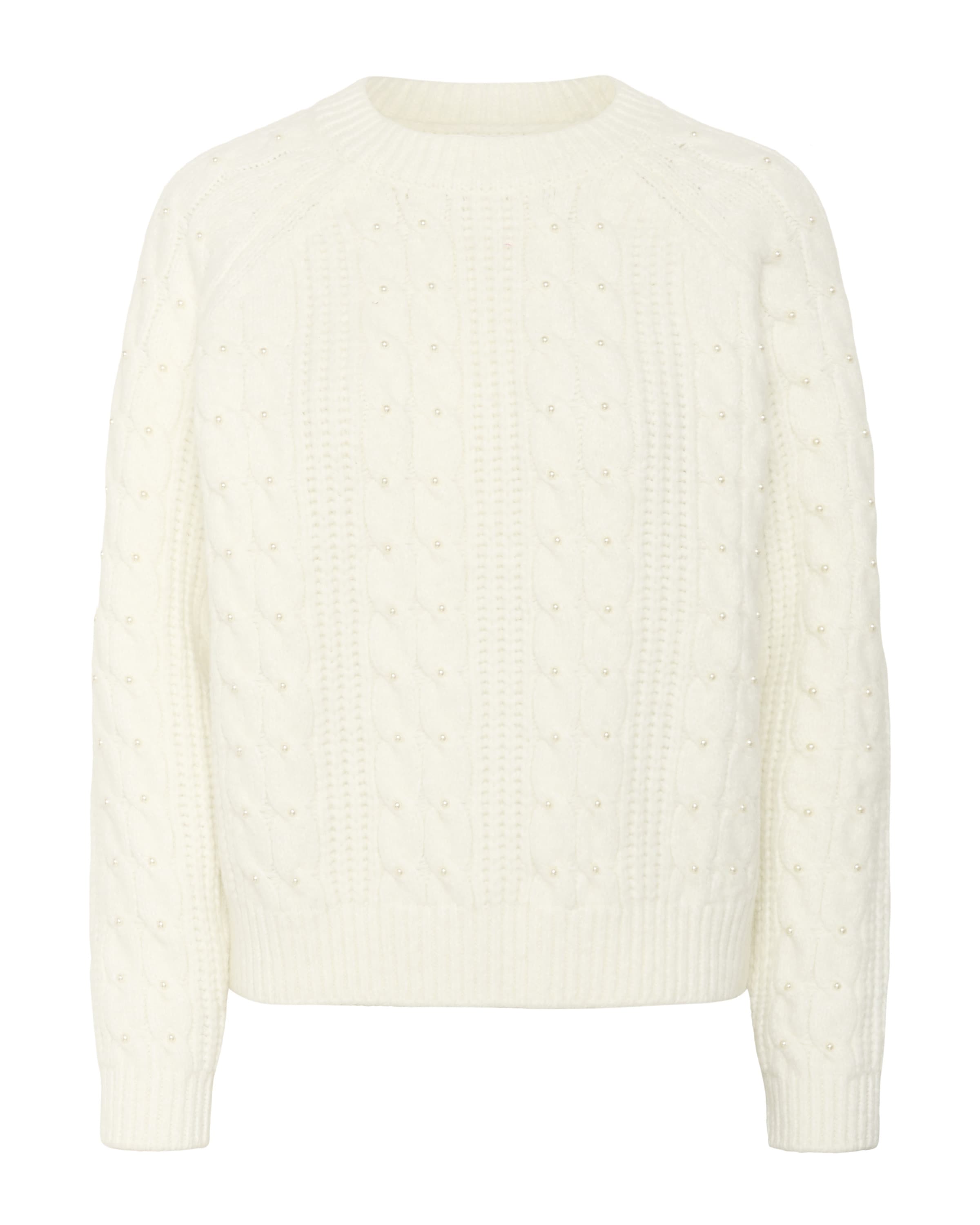 SAINT TROPEZ Sweater 'NylaSZ' in Beige: front