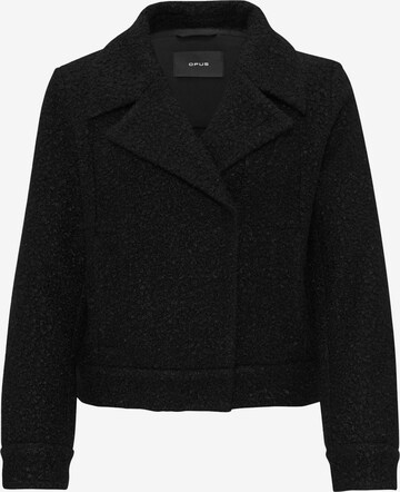 OPUS Between-Season Jacket 'Humini' in Black: front