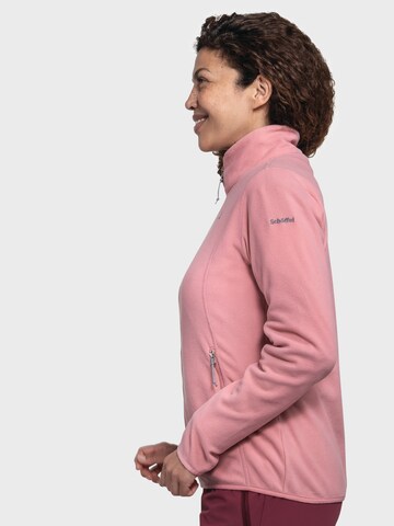 Schöffel Functionele fleece jas in Roze