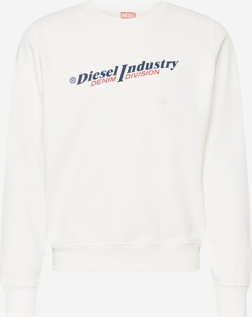 DIESEL Sweatshirt in Beige: front