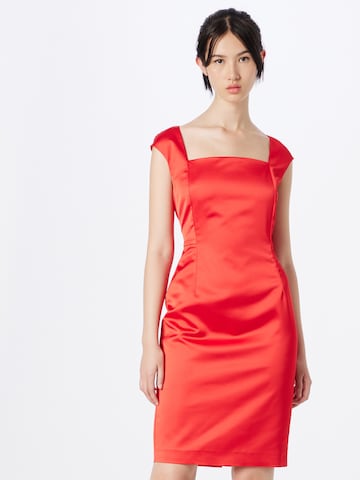 SWING Večerné šaty - Červená: predná strana
