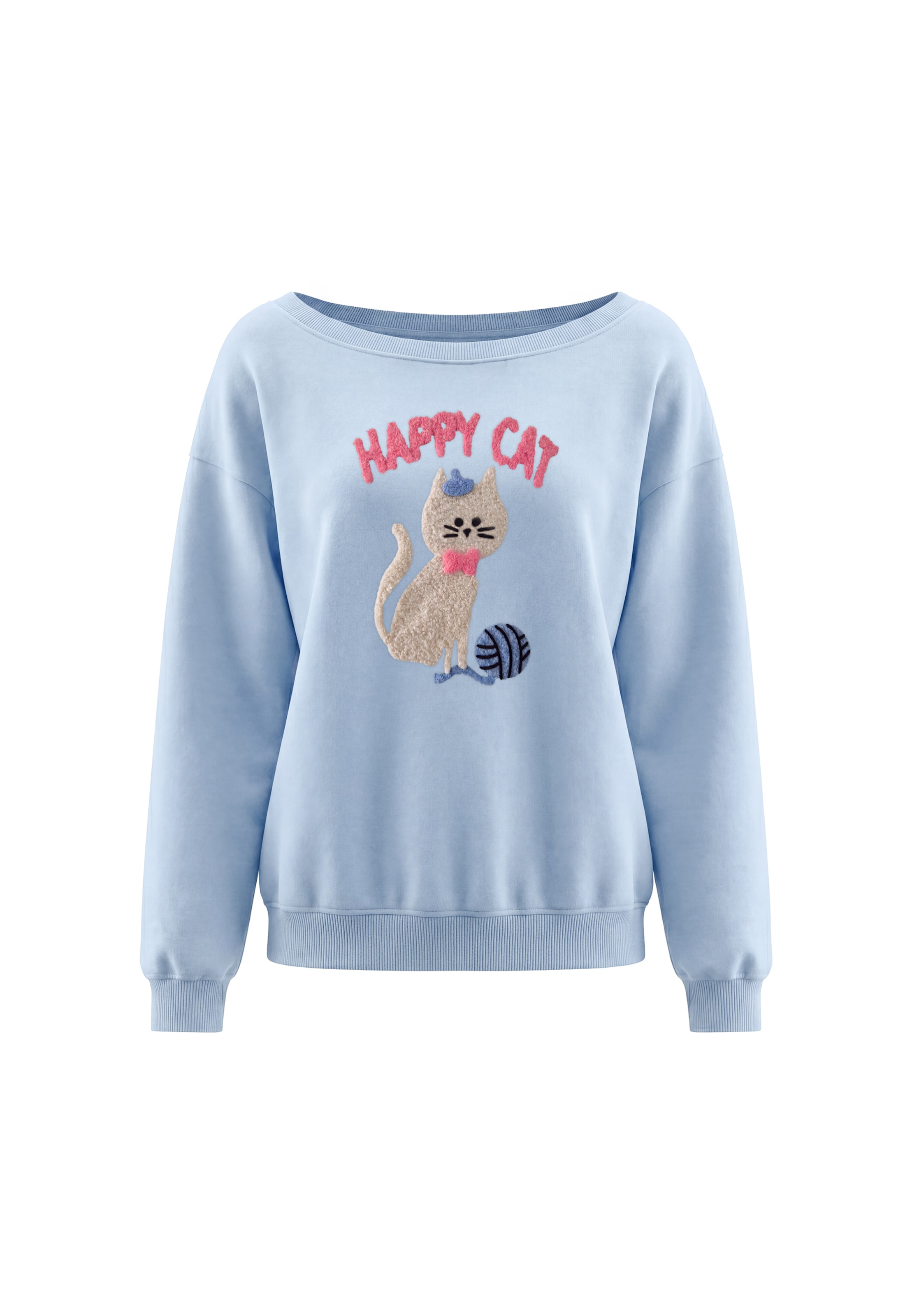MYMO Sweatshirt in Blauw: voorkant