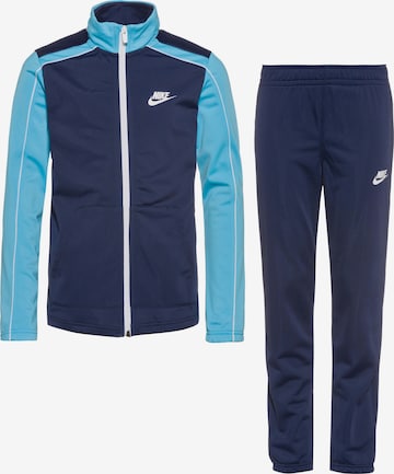 Nike Sportswear Sweatsuit 'Futura' in Blue: front