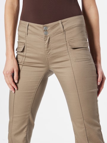 NLY by Nelly Flared Trousers in Beige