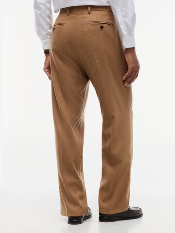 TOMMY HILFIGER Loosefit Hose 'New York' in Braun