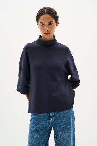 InWear Blouse 'Vince' in Blauw: voorkant