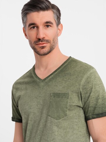 Ombre Shirt in Green
