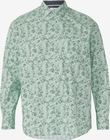 s.Oliver Overhemd in Groen: voorkant