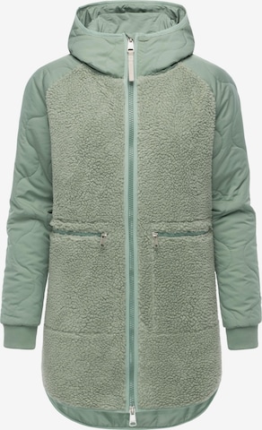 RagwearPrijelazni kaput - zelena boja: prednji dio