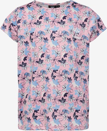 T-Shirt 'Nanna' Hummel en rose : devant