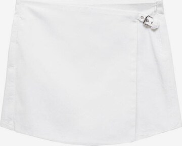 MANGO TEEN Skirt in White: front