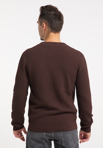 RAIDO Knit Cardigan in Brown