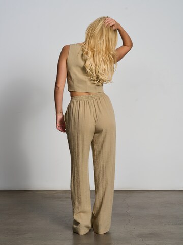 florence by mills exclusive for ABOUT YOU Kostymväst 'Rutabaga' i beige