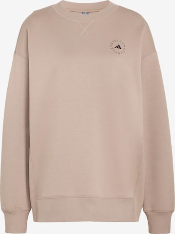 Sweat de sport ADIDAS BY STELLA MCCARTNEY en marron : devant
