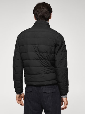 MANGO MAN Between-Season Jacket 'Gorry' in Black