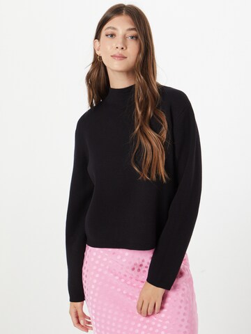 Pull-over SELECTED FEMME en noir : devant