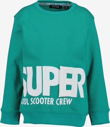 BLUE SEVEN - Sudadera en verde: frente