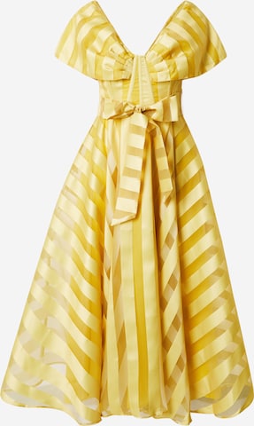 Coast Cocktail Dress 'Bardot' in Yellow: front