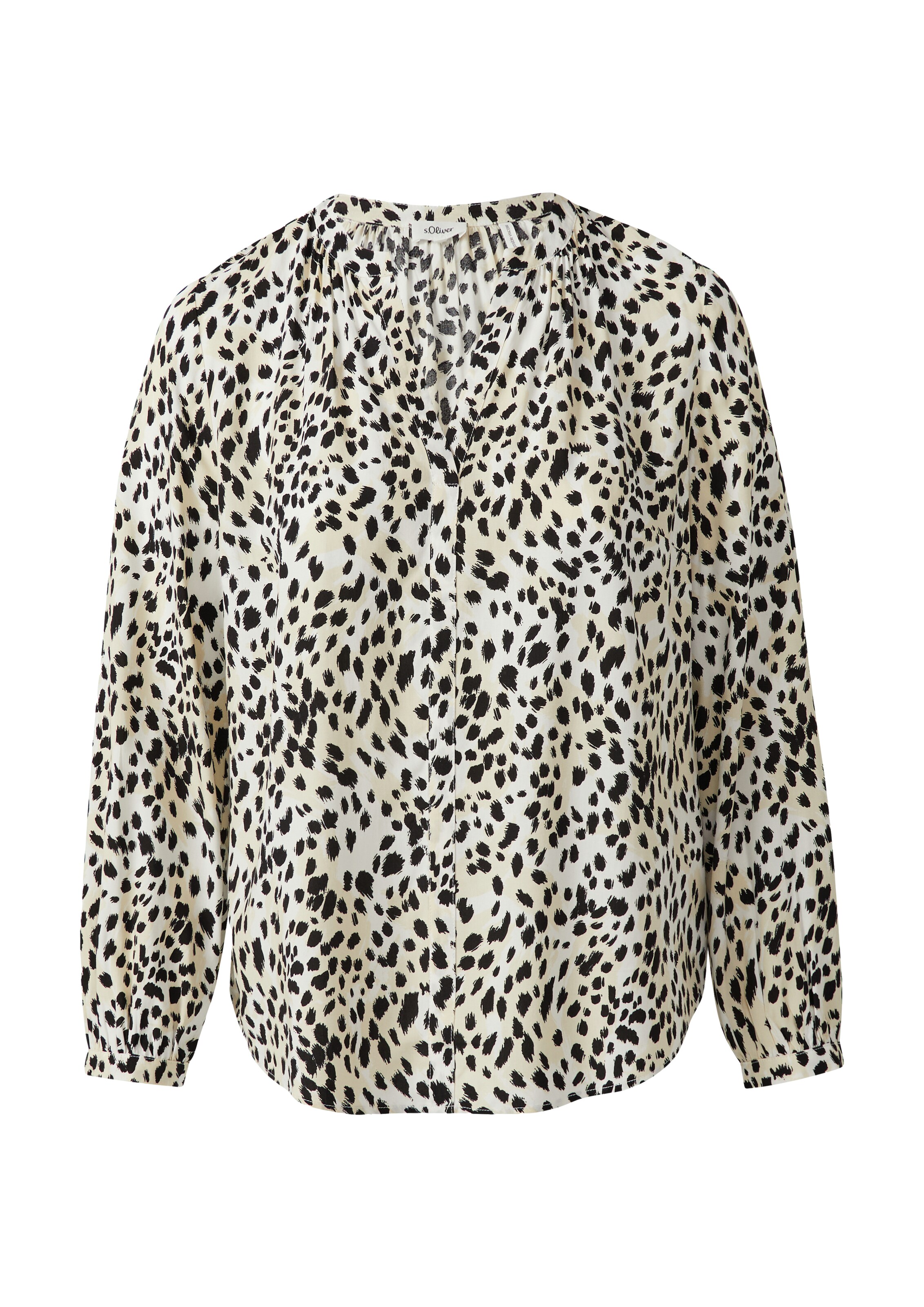 Chemisier s.Oliver en beige : devant