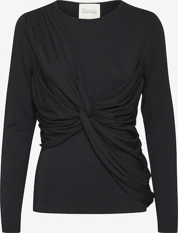 My Essential Wardrobe Bluse 'Ella' in Schwarz: predná strana