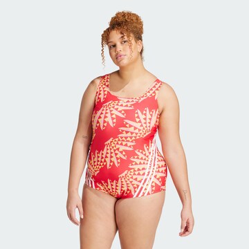 ADIDAS SPORTSWEAR Bralette Active Swimsuit 'Farm Rio' in Pink: front