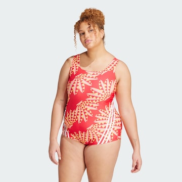 Bustier Maillot de bain sport 'Farm Rio' ADIDAS SPORTSWEAR en rose : devant