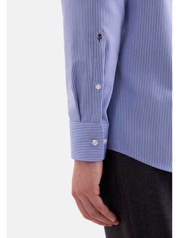Coupe regular Chemise business SEIDENSTICKER en bleu