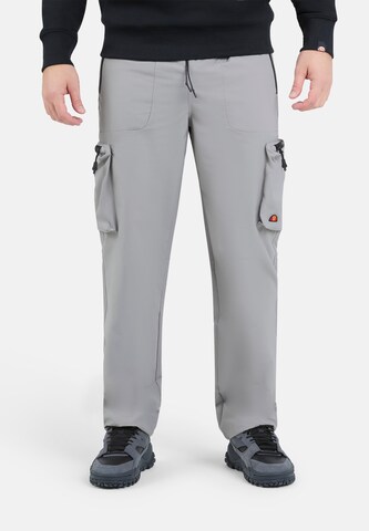 ELLESSE Regular Cargo Pants 'Squadron' in Grey: front