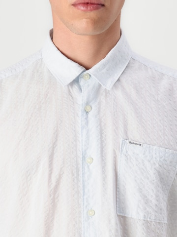 Barbour Regular Fit Hemd 'Treelane' in Blau