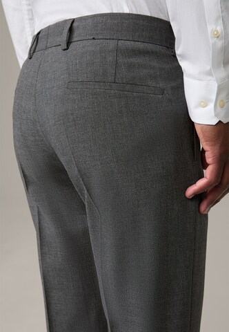 STRELLSON Slimfit Pantalon 'Melwin' in Grijs