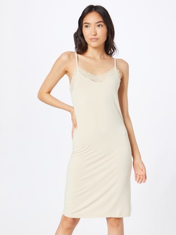 Robe 'Rosalinda' Peppercorn en beige : devant