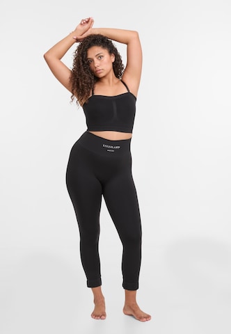 Lykkeland Atelier Skinny Leggings 'Shilo' in Black