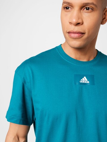 ADIDAS SPORTSWEAR T-Shirt in Blau