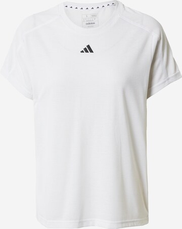 ADIDAS PERFORMANCE Performance Shirt 'Aeroready Train Essentials Minimal  Branding' in White | ABOUT YOU