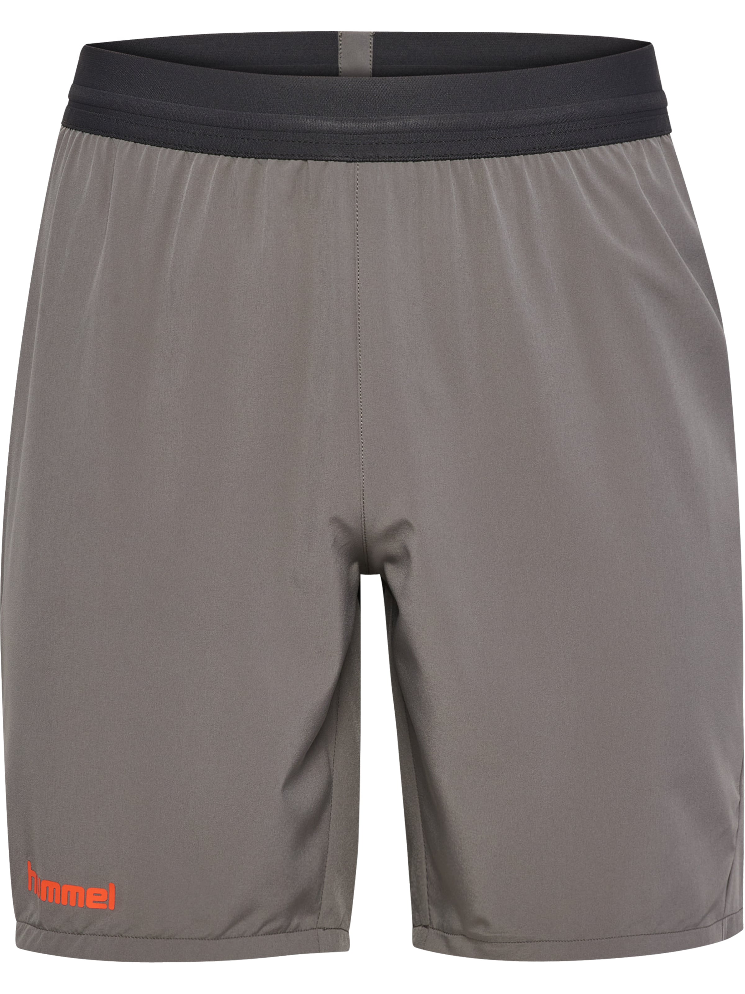 Hummel Sportshorts 'Blaze Pro' in Grau: Vorderseite