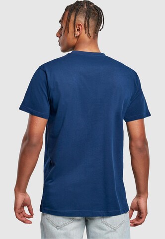 T-Shirt 'Weekend Wolf' Mister Tee en bleu