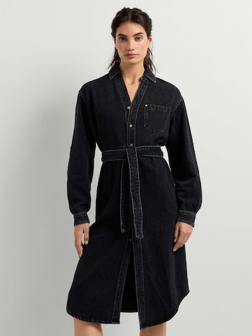 Robe Pepe Jeans en bleu : devant