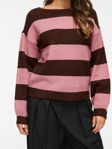 VILA Sweater 'VIJOLA' in Pink