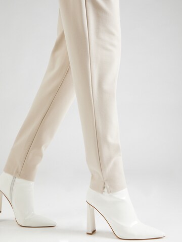 JDY - Tapered Pantalón de pinzas 'NEW PRETTY' en beige