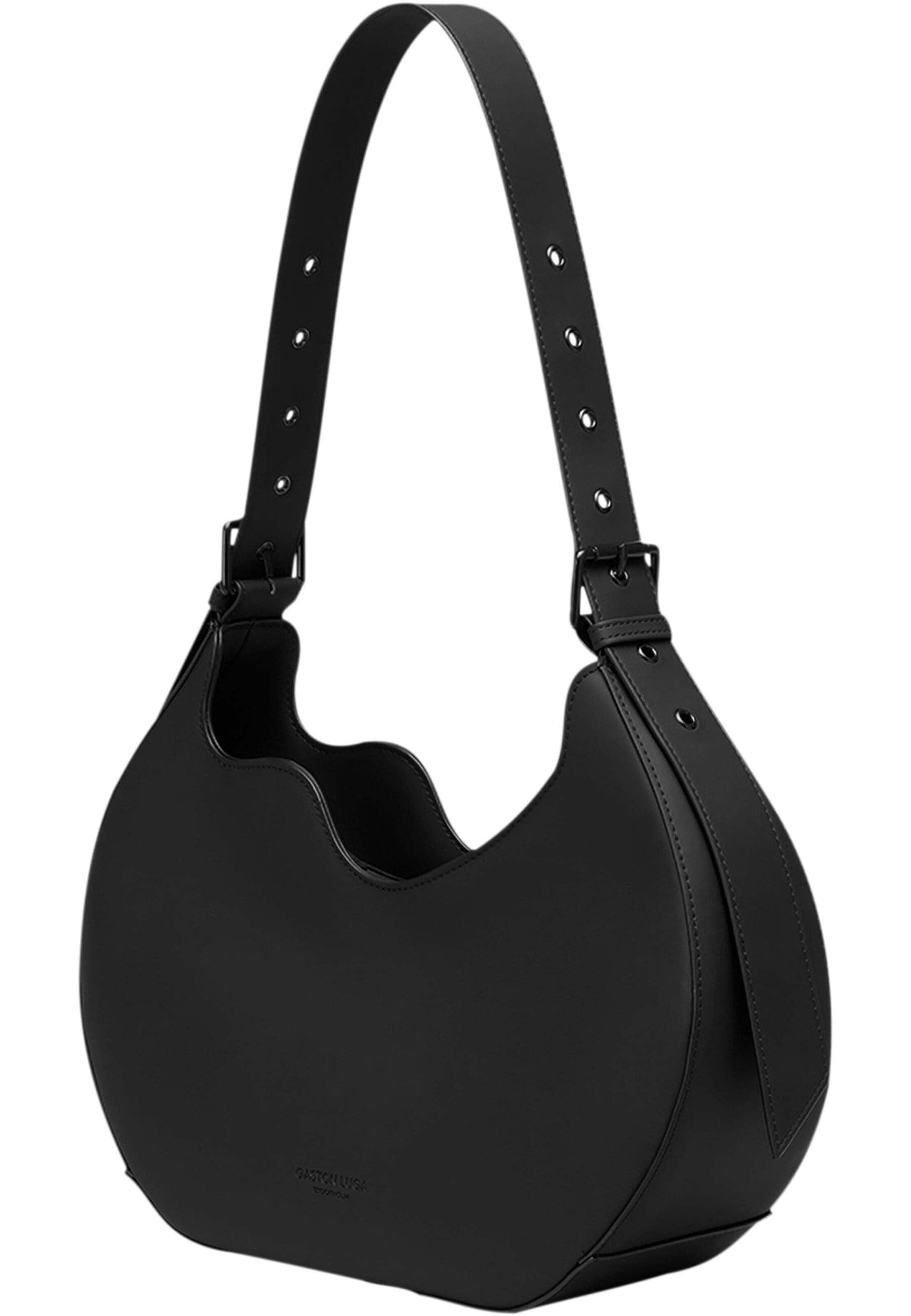 Gaston Luga Schoudertas in Zwart