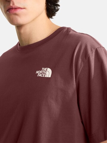 THE NORTH FACE Μπλουζάκι 'Mountain Sketch' σε καφέ