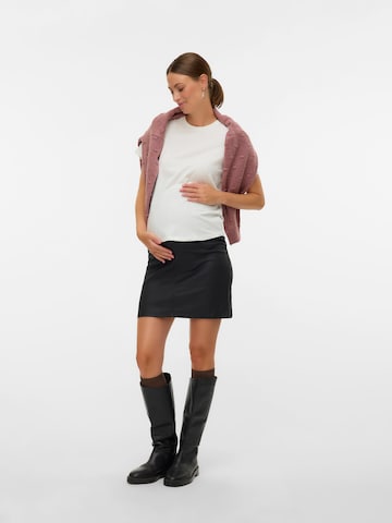 MAMALICIOUS Sukně 'MLSANTOS' – černá: přední strana