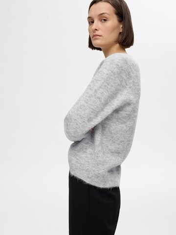 SELECTED FEMME Pullover 'Lulu' in Grau
