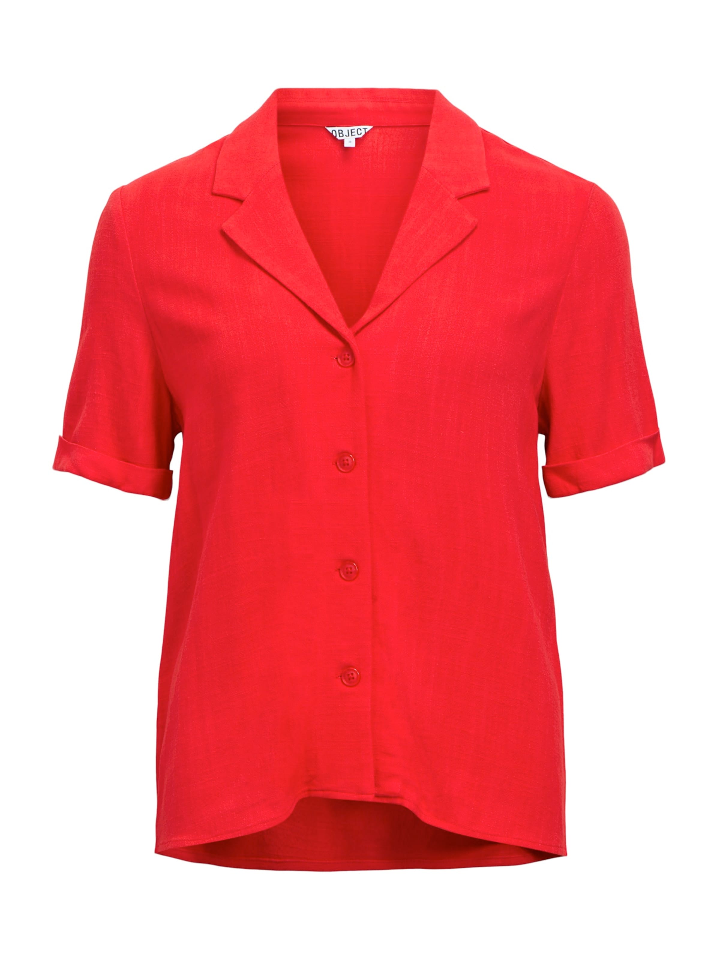 OBJECT Блузка 'OBJSANNE' в Красный: спереди