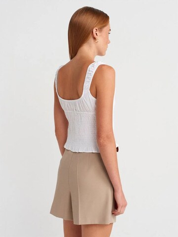 Dilvin Top in White