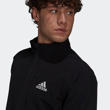 ADIDAS SPORTSWEAR Sportjacke 'Own The Run' in Schwarz