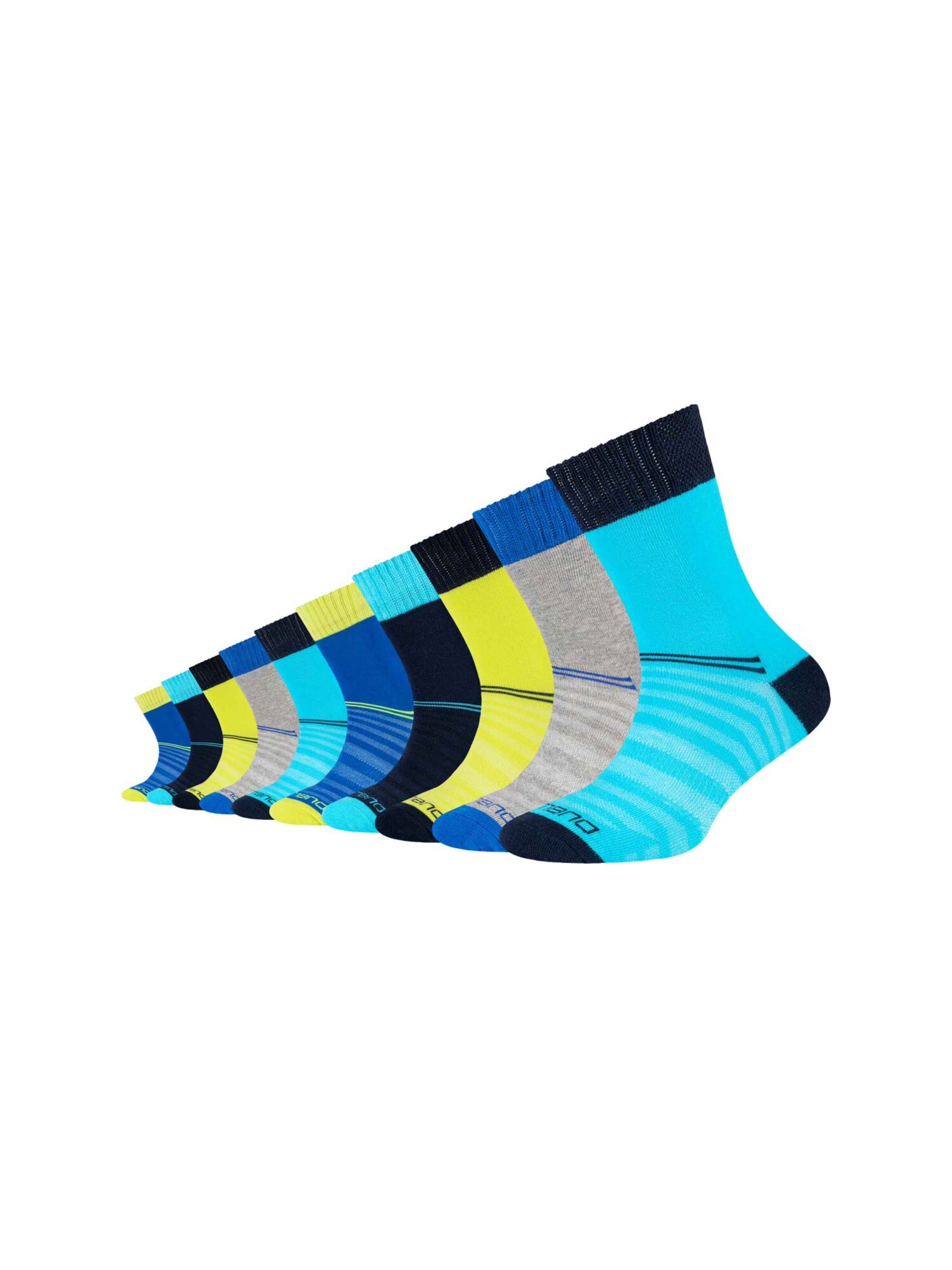 camano Socken in Blau: Vorderseite